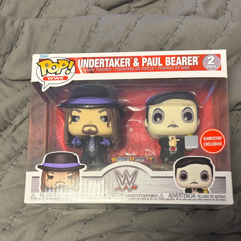 Funko WWE Undertaker & Paul Bearer Exclusive Figures